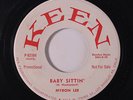 MYRON LEE: Baby Sittin' / Come Back Baby 45 (dj) rare Oldies