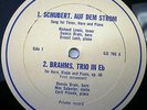 RARE PRIVATE Pressing DENNIS BRAIN ERNEST LUSH RICHARD LEWIS Schubert Brahms LP