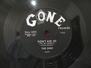 THE DUBS - DON'T ASK ME TO BE LONELY/DARLING-1st RELEASE--DOO WOP 78-GONE 5002