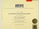 BACH PIERRE FOURNIER CELLO SOLO SUITES NO.5/6 ARCHIV STEREO SAPM 198188 EX