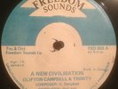 FREEDOM SOUNDS - A New Civilisation - CLIFTON CAMPBELL & TRINITY