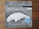 Depeche Mode Just can't get enough WHITE weißes Vinyl Single 12