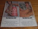 THE WHO SELL OUT Original UK Track MONO LP Jacket Sticker RARE Poster Psych Mod