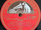 Heifetz+Feuerman. Brahms (Double concerto). HMV DB 8929-32 (4). NM-