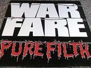 WARFARE - PURE FILTH VINYL LP NEAT 1021 A/B1 EXCELLENT CONDITION
