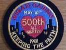 Wigan casino Northern soul origional patch from the early 80's (not a re-make)