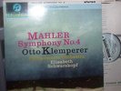 Columbia SAX 2441 Blue/black  Mahler Symphony No.4 Klemperer Schwarzkopf
