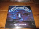 METALLICA - Ride the Lightning 2-LP 84 , Gatefold , MFN 27 DOUBLE LP EX+/EX+/EX+