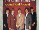 Rolling Stones Around and Around deutsche Weinrot Gold Decca BLK 16315-P