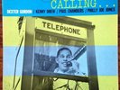 DEXTER GORDON   Dexter Calling   Blue Note 84083 jazz Lp New York ear RVG VG+