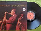 JOHN COLTRANE   Meditations   spiritual jazz   orig RVG   IMPULSE A-9110 LP $