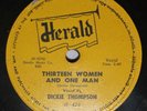 Hear R&B Popcorn 78 Dickie Thompson - Thirteen Women & One Man / I'M Innocent O