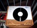RAINBOW: STRAIGHT BETWEEN THE EYES// RARE BLACK VINYL TEST PRESSING LP