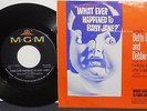 BETTE DAVIS ACTRESS 1962 SINGLE WHAT EVER HAPPENED TO BABY JANE? W/PS NM NR