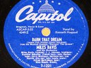MILES DAVIS VENUS DE MILO DARN THAT DREAM CAPITOL 7-1221 78 RPM RARE E/E-