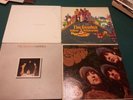 4 LP records the BEATLES White Album, rarities, yellow submarine, revolver