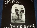 The P.O.X. -It's So Dark LP Pox goth psychobilly punk rockabilly 1985 RARE