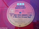 FREDDIE MERCURY NACI PARA AMARTE I WAS BORN TO LOVE YO MEXICAN RED VINYL QUEEN