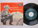 SKEETS MCDONALD Country And Hillbilly Songs Capitol 4 Song EP 451 Sleeve 7” HEAR