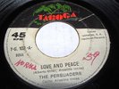 reggae 45 -the persuaders ( love and peace)  panama taboga   LISTEN