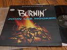 JOHN LEE HOOKER-Burnin'-Orig Vee Jay VJLP-1043 Brackets/Deep Groove BLUES LP