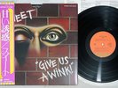 SWEET GIVE US A WINK CAPITOL ECS-80460 Japanese Pressing OBI Vinyl LP