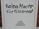 Ton Steine Scherben - Keine Macht für Niemand 2LP David Volksmund DVP 007