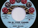 60s DETROIT NORTHERN SOUL/R&B/MOD ALBERT WILLIAMS IN YOUR CORNER CHECKER ORIG