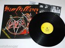 Slayer 'Show No Mercy' EU '14 Re-Issue LP + Lyrics Insert NM/NM Hanneman Araya
