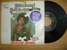 MICHAEL JACKSON...ROCKIN ROBIN...RARE SP 45T... GERMANY...1972