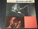 JOHN COLTRANE & HANK MOBLEY TWO TENORS LP RECORD PRESTIGE ORIGINAL DG RVG