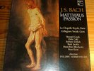 BACH St.Matthew Passion HERREWEGHE 3-LP-Box HM France 1155-57