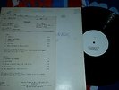 JETHRO TULL TOO OLD TO ROCK 'N' ROLL WHITE LABEL TEST PRESSING LP VERY RARE