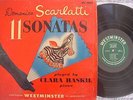 CLARA HASKIL - SCARLATTI - PIANO SONATAS - WESTMINSTER WL 5072  Lp 1st Nm