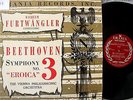FURTWANGLER - BEETHOVEN - Symphony No. 3 - URANIA URLP 7095  Lp 1st Nm