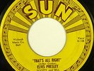 ELVIS PRESLEY-LEGENDARY 100% GENUINE ORIGINAL SUN SINGLE-MORE LISTED