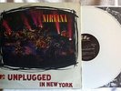 NIRVANA MTV UNPLUGGED IN NEW YORK RARE LP WHITE VINYL