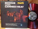 CANNED HEAT  JAPAN RED WAX LP 