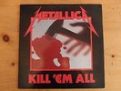 Metallica - Kill 'em All LP Vinyl (ORIGINAL MFP RELEASE 1ST PRESS)
