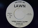 Ronnie Dio+The Prophets 45 GONNA MAKE IT ALONE / SWINGIN' STREET   Lawn 218 M-
