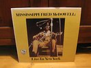 MISSISSIPPI FRED MCDOWELL-LIVE IN NEW YORK-OBLIVION OD-1 RARE BLUES LP-NICE