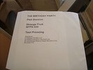 THE BIRTHDAY PARTY.PEEL SESSIONS TEST PRESS VINYL