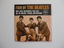 THE BEATLES Four By Cardboard 45 Sleeve EAP 1-2121 Capitol  Nice