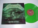 METALLICA RIDE the LIGHTNING LP vert / Green Vinyl iron maiden ozzy