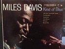 MILES DAVIS KIND OF BLUE STEREO 6 EYE WHITE LABEL PROMO LP CS 8163