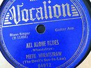 Vocalion 04912 PEETIE WHEATSTRAW (Devil's Son-In-Law) CAN'T SEE w guitar VG