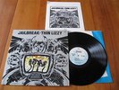 THIN LIZZY JAILBREAK VINYL LP PROMO LABEL with PRESS KIT 1976  VERY RARE