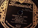 HOT DANCE  RAY MILLER Cradle of Love w BIX Beiderbecke Muggsy Bruns 4233SOLID E