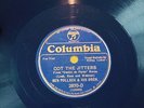 HOT DANCE JBlue shellac COlumbia BEN POLLACK Got the Jitters/Full of the Devil