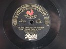 Eddie Cantor ZIEGFELD FOLLIES 1908' Pathe Sapphire Victrola 10.5